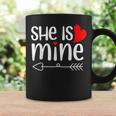 Matching His Hers He's Mine She's Mine Valentines Day Couple Coffee Mug Gifts ideas