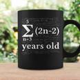 Math 18 Birthday Boy 18 Yr 18 Year Old 18Th Birthday Coffee Mug Gifts ideas