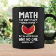 Math And Watermelons Mathematics Calculation Numbers Coffee Mug Gifts ideas