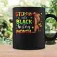Melanin Girl Steppin Into Black History Month African Women Coffee Mug Gifts ideas