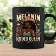 Melanin Rodeo Queen African-American Cowgirl Black Cowgirl Coffee Mug Gifts ideas