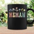 Memaw Wildflower Floral Memaw Coffee Mug Gifts ideas