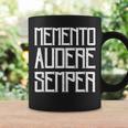 Memento Audere Semper Gabriele D'annunzio Taza de café Ideas de regalos