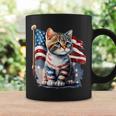 Memorial Day Cat 4Th Of July Patriotic Usa Flag Coffee Mug Gifts ideas