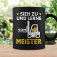 Men's Forklift Driver Black S Tassen Geschenkideen