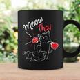 Meow Thai I Muay Thai Boxing I Muay Thai Coffee Mug Gifts ideas
