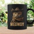Meowdy Cowboy Cat Country Western Cat Coffee Mug Gifts ideas