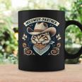 Meowdy Partner Cat Cowboy Hat Howdy Country Western Coffee Mug Gifts ideas