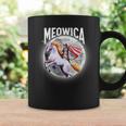 Meowica Total Solar Eclipse 2024 Cat Unicorn Coffee Mug Gifts ideas