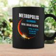 Metropolis Illinois Total Solar Eclipse 2024 Coffee Mug Gifts ideas