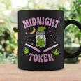 Midnight Toker Cannabis 420 Cannabis Weed Leaf Stoner Girl Coffee Mug Gifts ideas