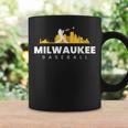 Milwaukee Baseball Vintage Minimalist Retro Baseball Lover Coffee Mug Gifts ideas