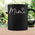 Mimi For Grandma Heart Mother's Day Mimi Coffee Mug Gifts ideas