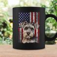 Miniature Schnauzer Dog 4Th Of July American Flag Patriotic Coffee Mug Gifts ideas