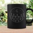 Minimal Forest Nature Outdoor Camping Hiking Camper Coffee Mug Gifts ideas