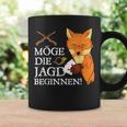 Möge Die Jagd Beginnen Fox Doko Card Game Double Head Tassen Geschenkideen