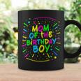 Mom Of The Birthday Boy Retro 80'S Party Mom And Dad Family Coffee Mug Gifts ideas