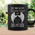 My Mom Is My Guardian Angel In Heaven Memorial Memory Miss Coffee Mug Gifts ideas
