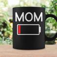 Mom Low Battery Jokes Sarcastic Sayings Coffee Mug Gifts ideas