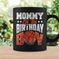 Mommy Basketball Birthday Boy Family Baller B-Day Party Coffee Mug Gifts ideas