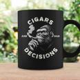 Monkey Cigars And Bad Decisions On Back Coffee Mug Gifts ideas