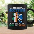 Mostly Scottish And A Wee Bit Irish St Patrick Day Coffee Mug Gifts ideas