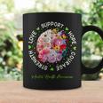 Motivational Support Floral Brain Mental Health Awareness Coffee Mug Gifts ideas