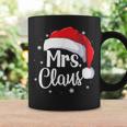 Mrs Claus Christmas Couples Matching His And Her Pajama Coffee Mug Gifts ideas