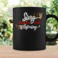 Music Lovers Singing Quote Sing Like No One Is Listening Coffee Mug Gifts ideas