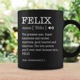 The Name Is Felix Adult Definition Men's Coffee Mug Gifts ideas