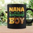 Nana Of The Birthday Boy Lion Family Matching Coffee Mug Gifts ideas