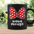 Nana Mouse Family Vacation Bow Coffee Mug Gifts ideas