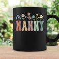 Nanny Wildflower Floral Nanny Coffee Mug Gifts ideas