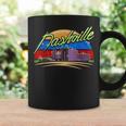 Nashville City Retrointage Nashville Tennessee Tn Taza de café Ideas de regalos