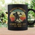 Nashville Tennessee Cowboy Boots Hat Country Music City Coffee Mug Gifts ideas