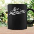 New Hampshire Nh Vintage Sports Script Retro Coffee Mug Gifts ideas