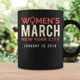 New York City Nyc Ny Women's March January 19 2019 Coffee Mug Gifts ideas