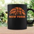 New York City Skyline New York Basketball Fan Jersey Coffee Mug Gifts ideas