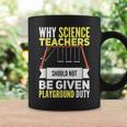 Newton's Crandle Science Teacher Playground Duty Coffee Mug Gifts ideas