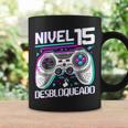 Nivel 15 Desbloqueado Cumpleaños 15 Años Taza de café Ideas de regalos