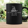 No One's Treading On You Sweetie Quote Saying Coffee Mug Gifts ideas
