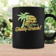 Nobody Likes A Shady Beach Summer Sarcastic Family Joke Sun Coffee Mug Gifts ideas