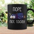 Nope Not Today Sleeping Penguin Cute Sleep Nap Late Riser Coffee Mug Gifts ideas
