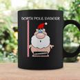 North Pole Dancer Christmas Santa Coffee Mug Gifts ideas