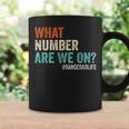 What Number Are We On Dance Dad Life Cheer Dance Dad Coffee Mug Gifts ideas