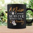 Nurse Frenchie Mom Quote Dogs Lover Coffee Mug Gifts ideas
