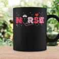 Nurse Valentines Day Valentine Scrub Top Scrubs Nicu Coffee Mug Gifts ideas