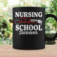 Nursing School Survivor 2024 Rn Er Graduation Nurse Grad Coffee Mug Gifts ideas