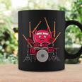 Octopus Playing Drums Music Musician Band Octopus Drummer Coffee Mug Gifts ideas