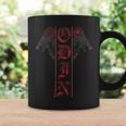 Odin Geri Freki Odins Wolves Norse Paganism Vegvisir Valknut Coffee Mug Gifts ideas